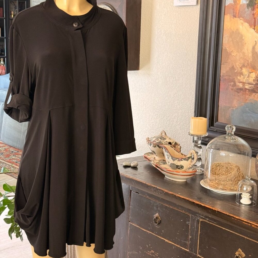 Joseph Ribkoff Black Mini Dress